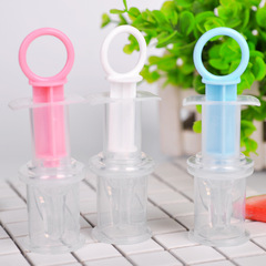 Baby syringe medicine feeder silicone nipple-style anti-choking feeding device safe feeding liquid dispenser box package direct from manufacturer