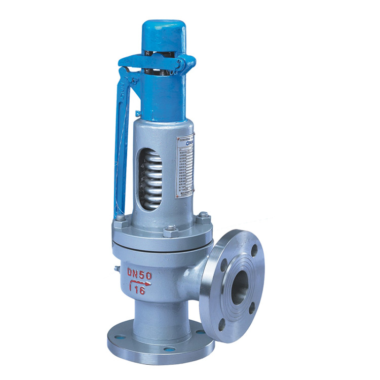 长期供应 带手柄弹簧微启式安全阀A47H-16C铸钢法兰安全阀DN50 80