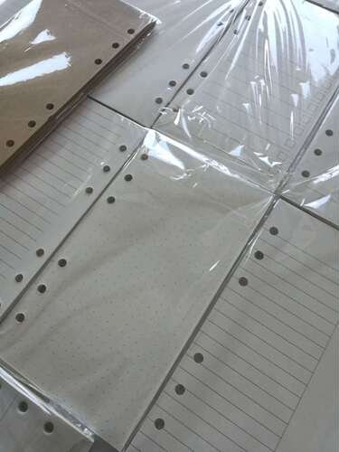 Replacement cores for loose-leaf notebooks, replacement cores for pocket notebooks, and universal cores for loose-leaf notebooks can be supplied.