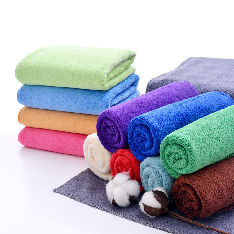 Microfiber Towel 35*75 Brushed Absorbent Hair Drying Towel 400g/ ㎡ Square Beauty Towel Microfiber Towel 35*75 Brushed Absorbent Hair Drying Towel 400g/ ㎡ Square Beauty Towel