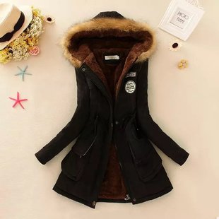 Демисезонный длинный корсет, куртка с капюшоном, городской стиль, в корейском стиле, средней длины