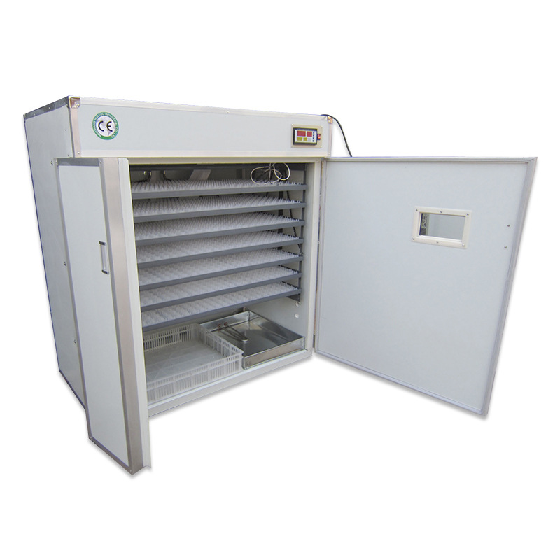 1848 piezas de incubación industrial automática de un botón para incubación de crías de gallinas, equipos de incubación de gallinas de gallinas, incubadora de huevos de temperatura constante de gallinas