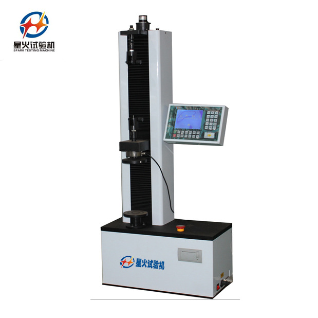 不锈钢簧刚度试验机 数显弹簧拉力测试仪 单立柱弹簧拉压试验机