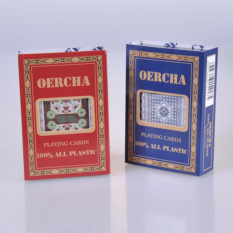 waterproof quality plastic playing cards PVC