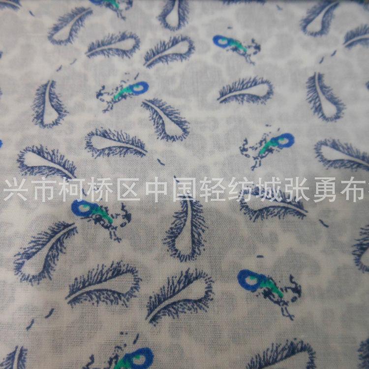 全涤春亚纺210T口袋布印花涂料印花转移印花布腰衬格子布条子布