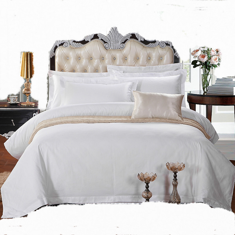 Electric competition hotel linen 60 hotel four-piece cotton five-star hotel bed kit homestay theme hotel