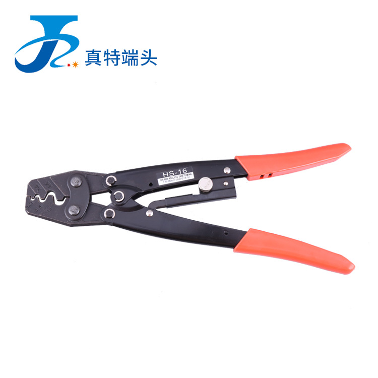 厂家销售省力棘轮式裸端子压接钳 日式压线钳HS-16压后呈点式