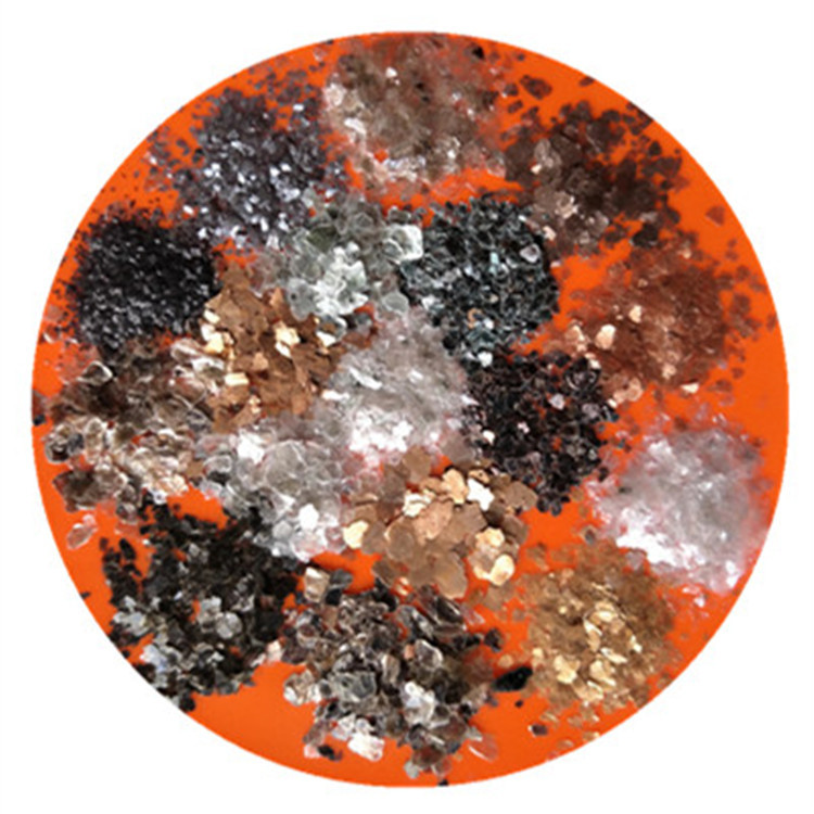 厂家供应 天然岩片 真石漆岩片 染色岩片