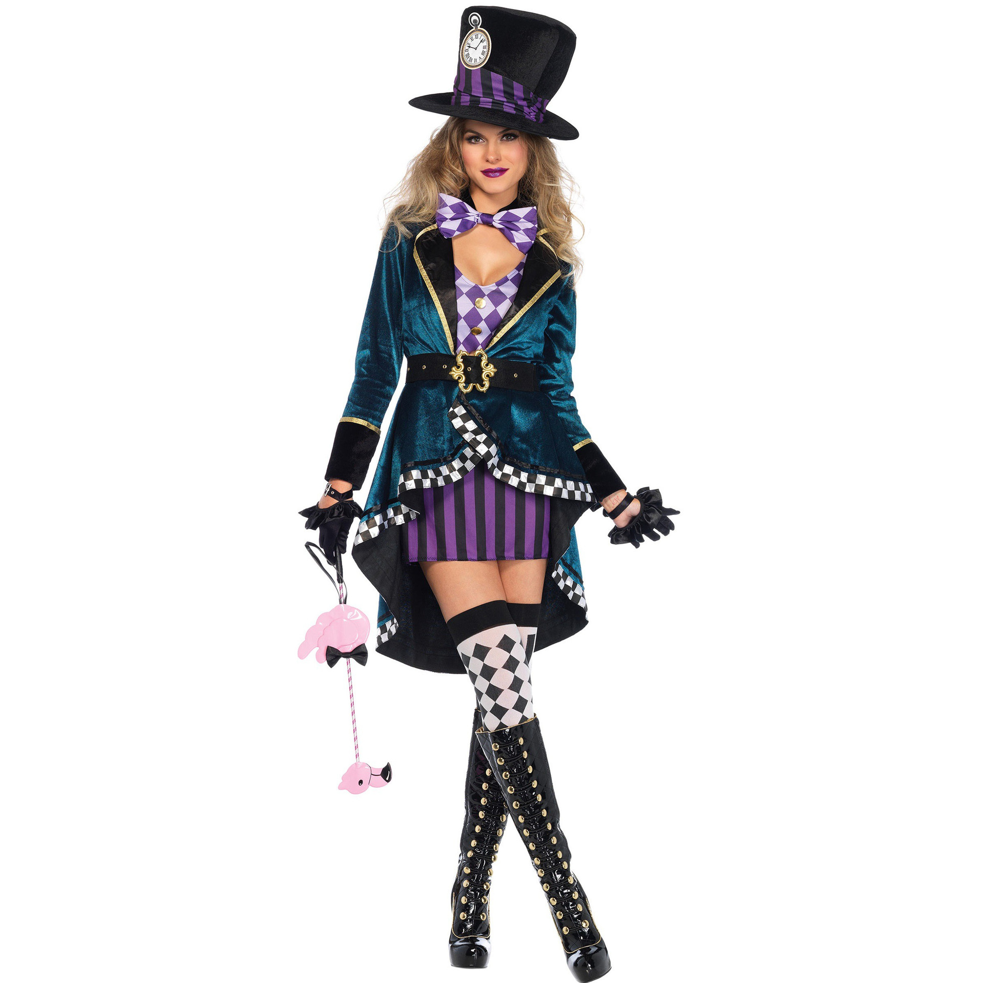 Good quality S-XXL Halloween adult female magician performance costume cosplay trainer stage performance costume