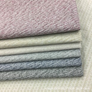 Cotton and Linen Yarn-dyed Fabric Linen Fabric Matted Fabric Blended Cotton and Linen Fabric Spring and Autumn Coat Clothing Spot 6 Colors