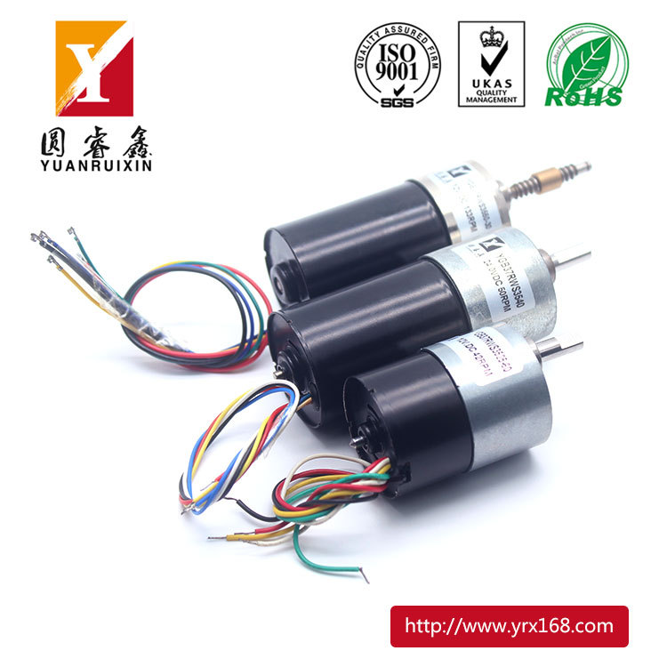 微型行星直流减速无刷电机通信机械设备大扭力噪音低齿轮减速马达