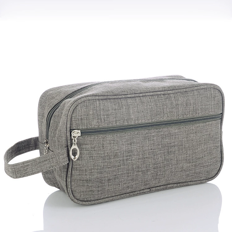 Cosmetic Bag Travel Organizer, Men's Handheld Toiletry Pouch, 26×10×15 cm, Lightweight
