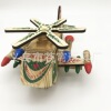 Wooden helicopter, toy, children's airplane, fighter, Birthday gift