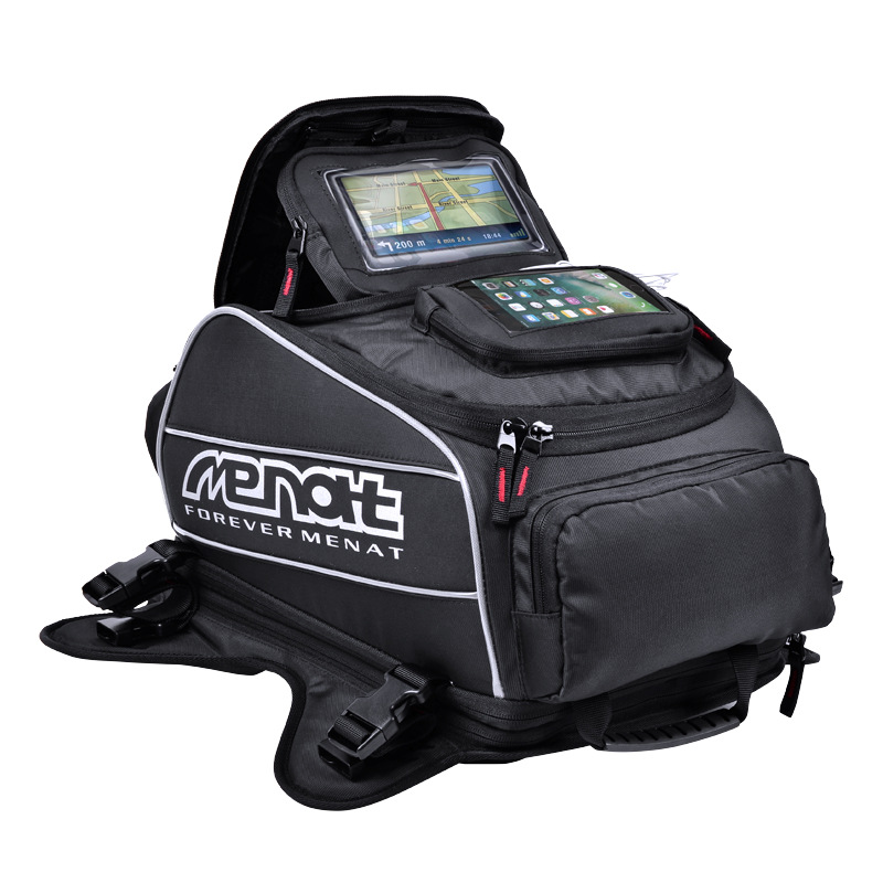 Menatメーカー直販 オートバイ/バイク旅行用タンクバッグ アウトドア多機能バックパック ライディング用