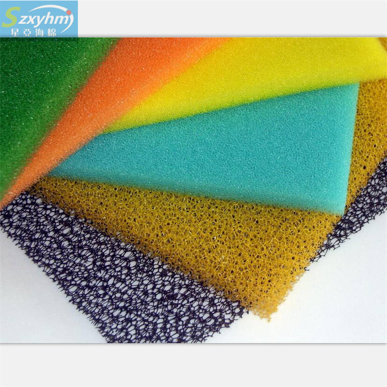 活性炭过滤海绵片材 五金机械护肤品工具箱  高发泡彩色自粘背胶