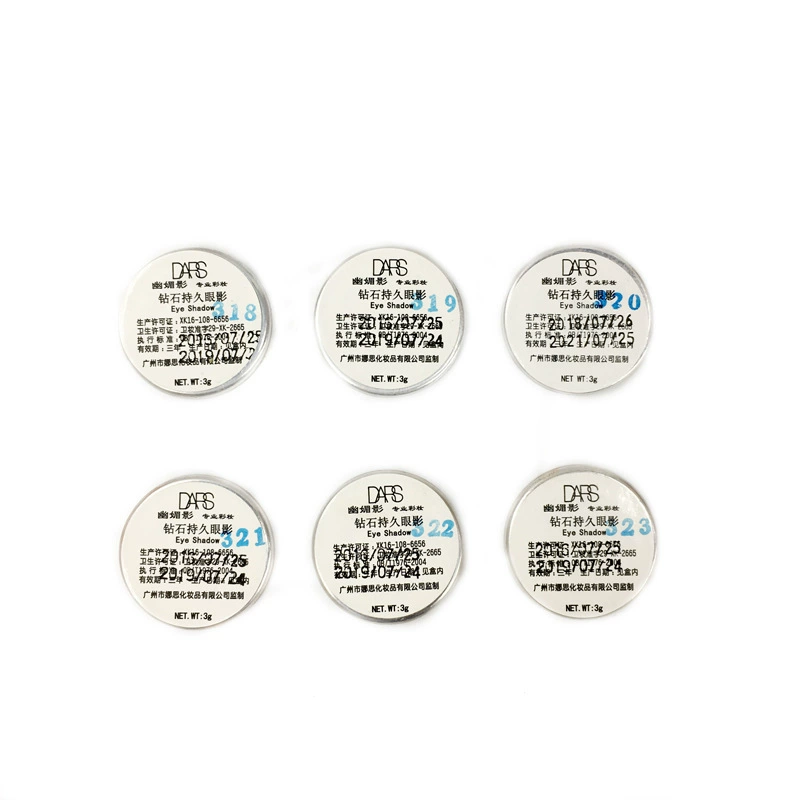 Профессиональная подводка для макияжа DARS Youmei Монохромный одинарный Diamond тени 3 цвета в коробках