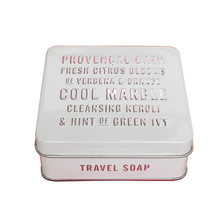 盖面LOGO雕刻马口铁手工皂  香皂马口铁包装盒  免费拿样