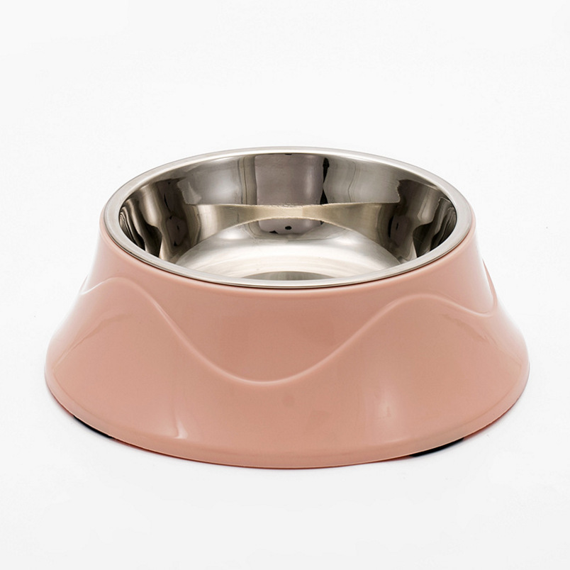 Tazón de acero inoxidable para perros tazón de fuente para perros tazón de comida para perros al por mayor perro grande tazón de arroz perro suministros antideslizante ecológico inodoro tazón para mascotas