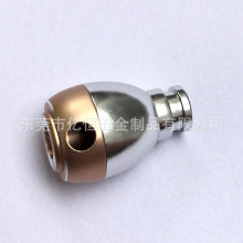 金属耳机耳壳五金厂运动蓝 拉链耳壳 鞋带耳壳 发光耳壳