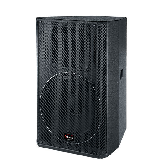 F-25 de audio profesional doble 15 pulgadas al aire libre etapa interior celebración de la boda pequeño y mediano rendimiento altavoz pasivo