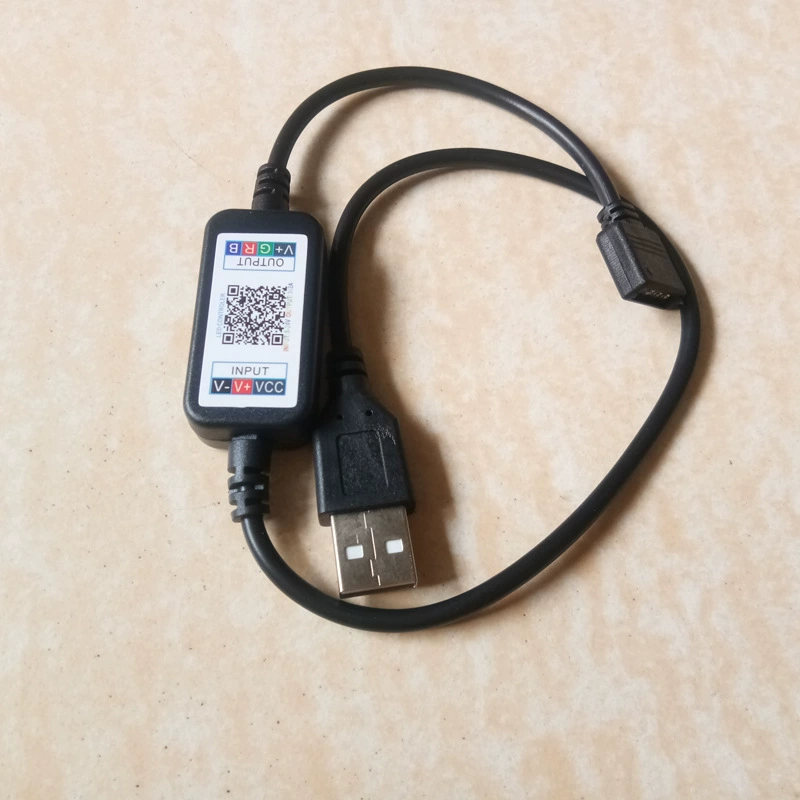 USB мини-контроллер Bluetooth Беспроводной контроллер 4,0 Smart APP Групповое управление Светодиодный контроллер RGB