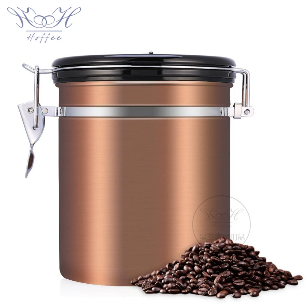 Coffee spray paint stainless steel, tea, storage system, factory direct supply