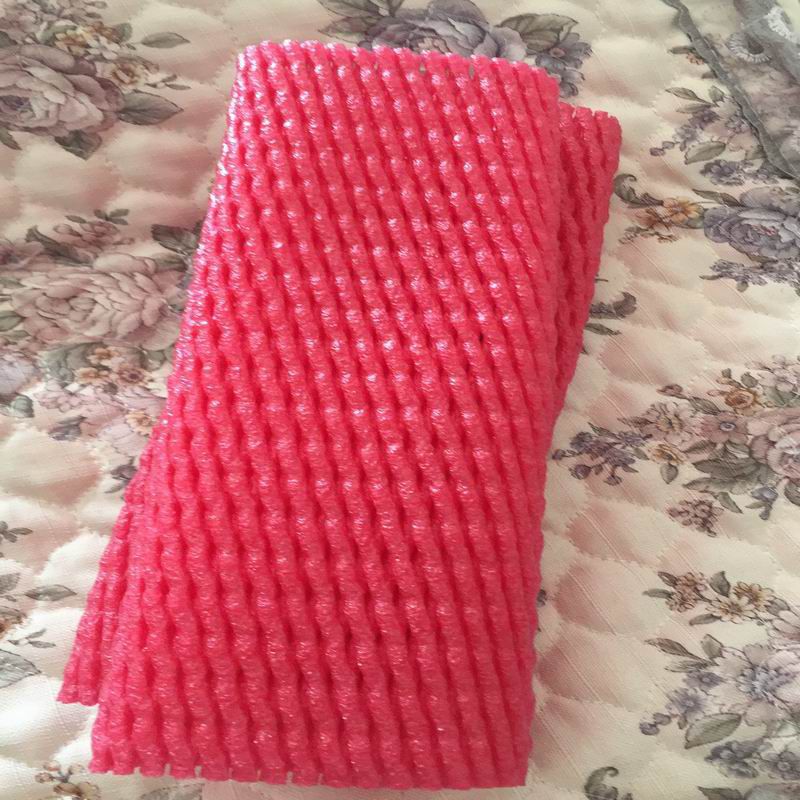 厂家现货黄色白色水果网套，苹果火龙果包装网套，玫瑰花网套