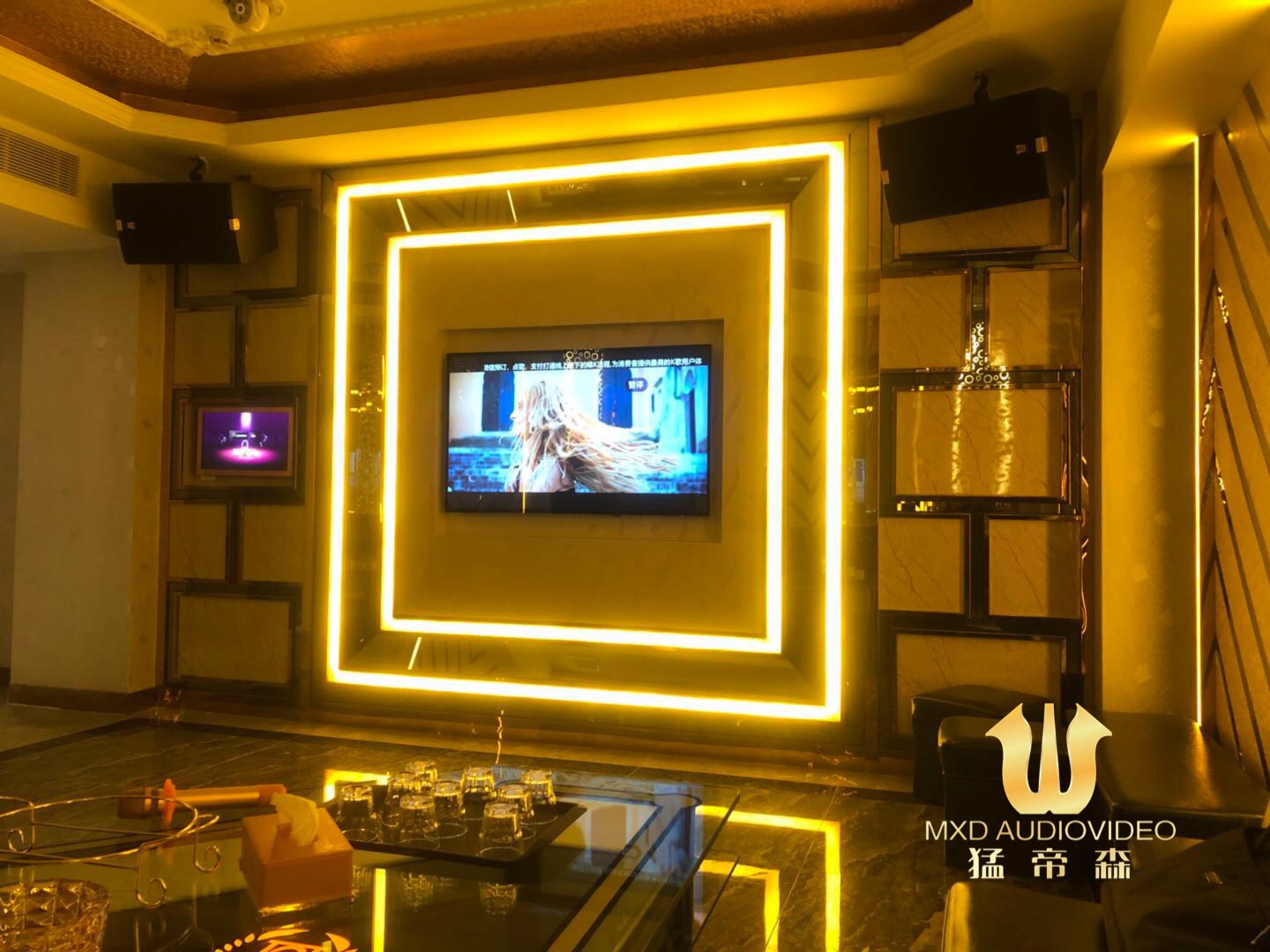 12寸有源低音炮KTV家庭影院 专业音响工程 酒吧包房舞台家用音箱