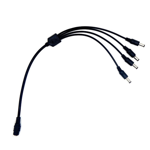 DC one to four monitoring power cord 12V1 drags 4 DC lines 5.5*2.1 monitoring branch line 1 female divided into 4 male