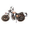 Retro motorcycle, car model, metal jewelry, antique creative decorations, creative gift