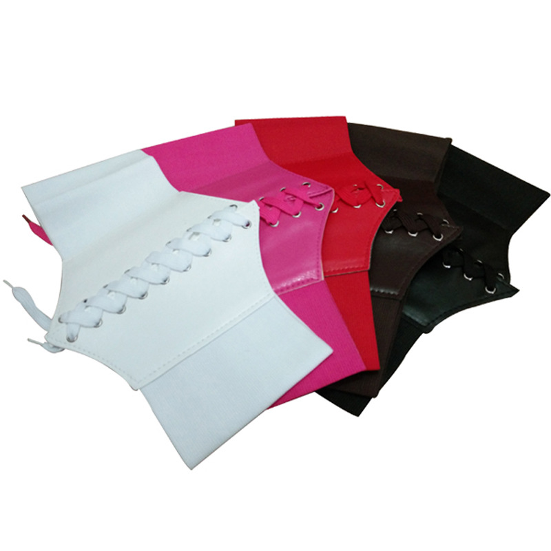 Estilo europeo y americano cinturón elástico ancho estilo coreano cintura elástica sello decoración de las mujeres con vestido simple moda todo partido suéter