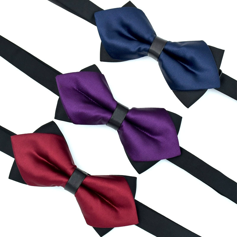 Bow tie with bow pointy toe, Korean style, polyester, wholesale