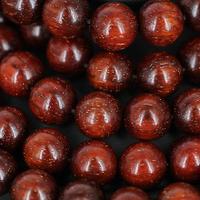 雲缘批发 血檀满金星8mm108颗手链 非洲赞比亚紫檀人工星念珠