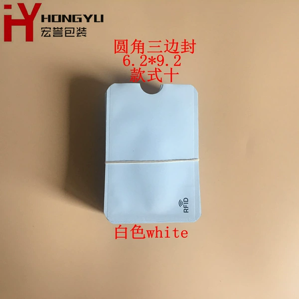 Ten new white corner labels