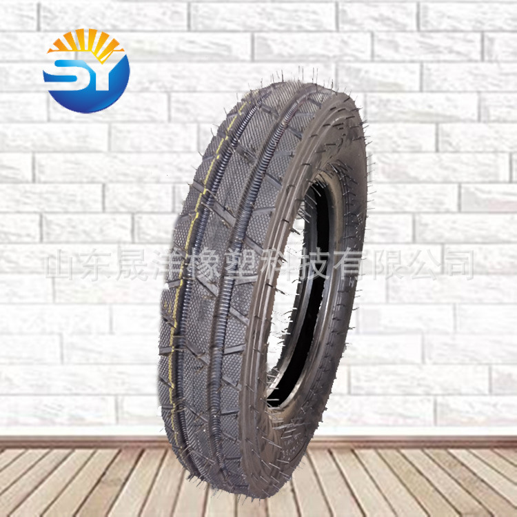 联合收割机  前导向轮胎5.00-15 双沟F2花纹  农用拖拉机轮胎