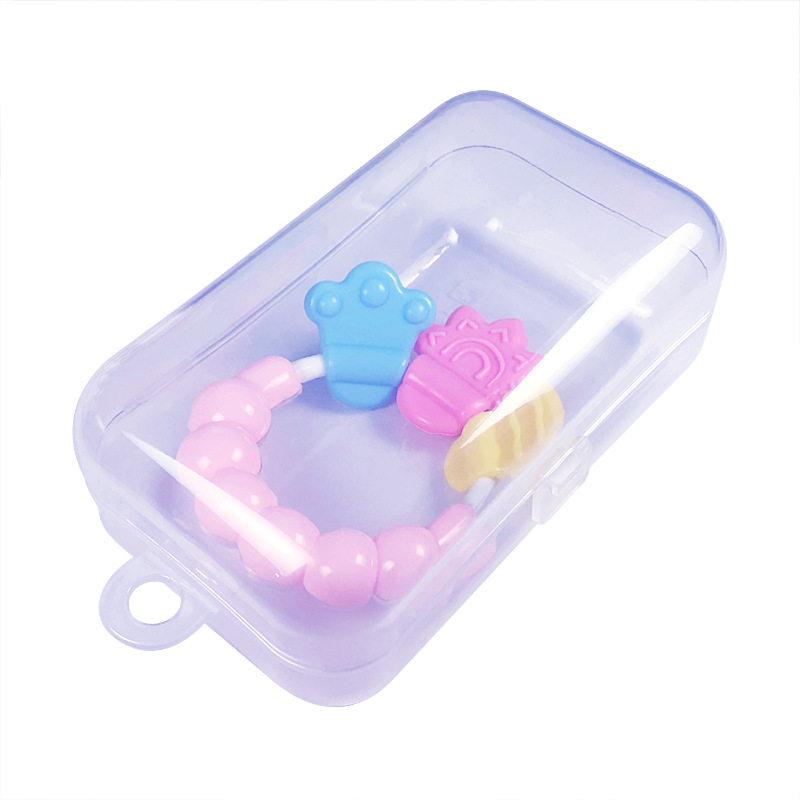 Mordedor caja de almacenamiento cubierta transparente jirafa mordida música infantil suministros juguete caja de embalaje suministro directo de fábrica