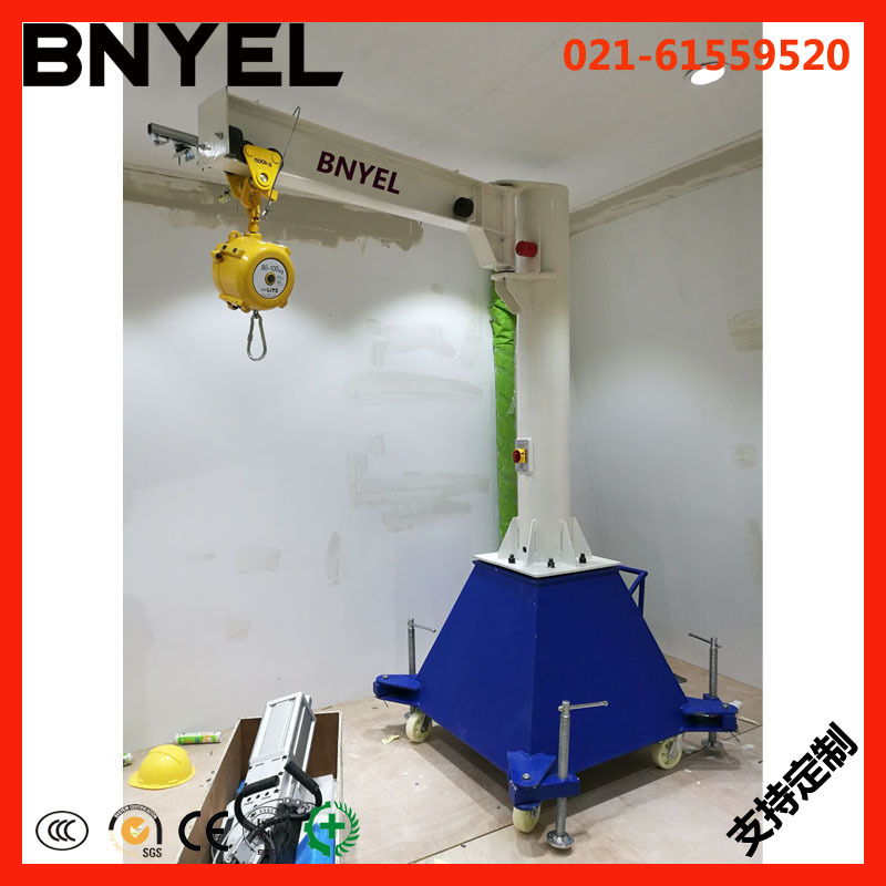 轻型移动悬臂吊起重机 常年供应移动式小型悬臂吊 移动式独臂吊