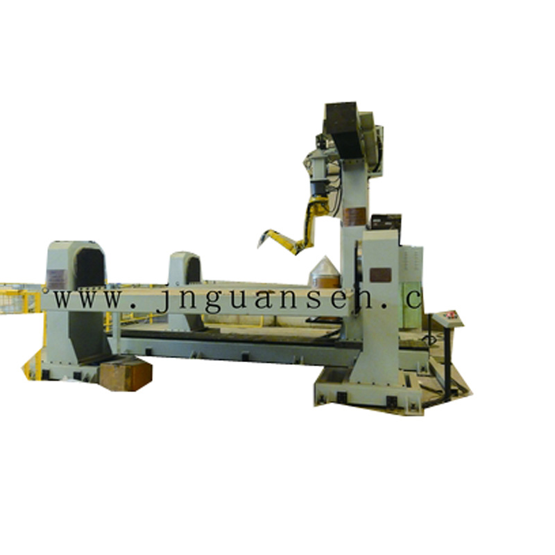 挖掘机上架机器人自动焊接工作站