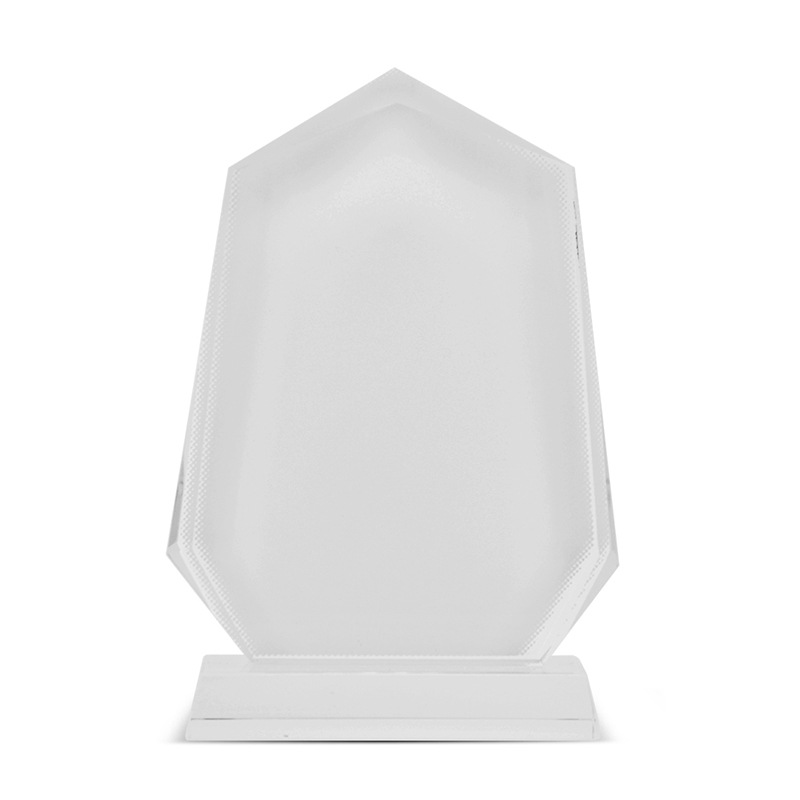 Adornos de cristal sublimación de transferencia de calor artesanías de cristal DIY materiales de artesanía cristal blanco embrión de transferencia de calor pintura consumibles