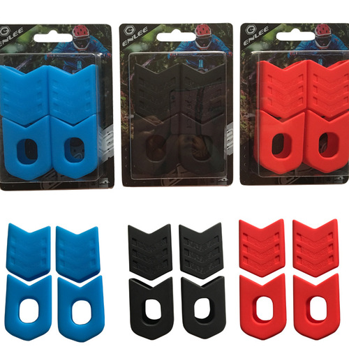 Cross-border enlee bicycle crank protective cover universal mountain bike crankset crank silicone protective cover