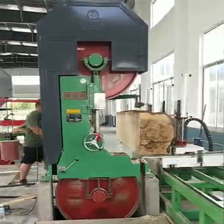 重型数控木工带锯自动木工跑车立式圆木电动木工带锯机跑车