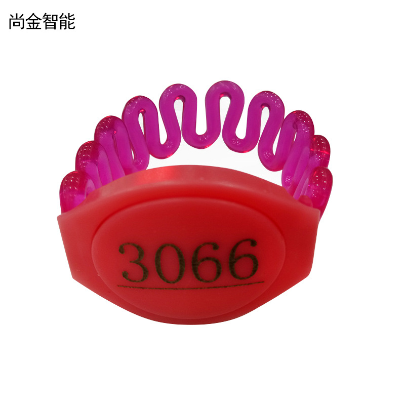 桑拿塑胶手牌感应式手环RFID手腕带/手牌/电子腕带 手牌手链标牌