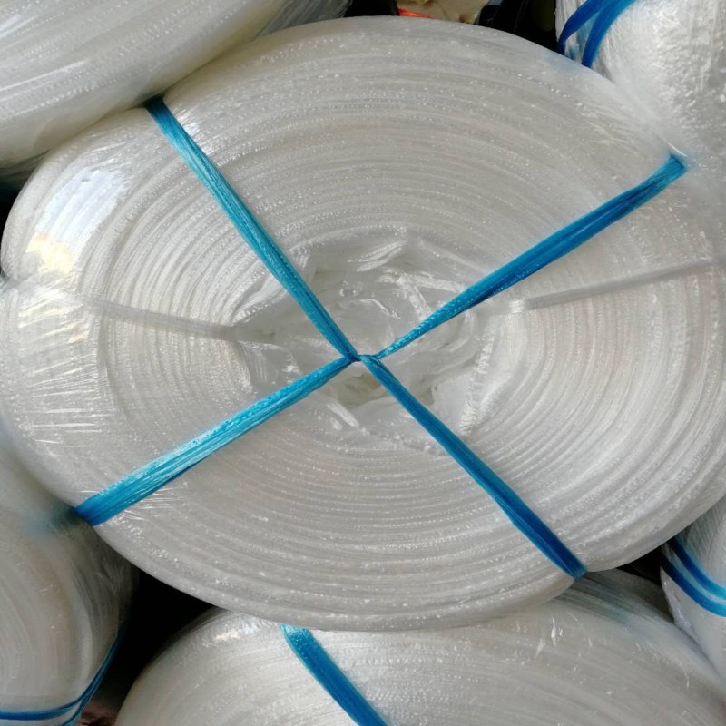 工厂批发发泡塑料捆扎绳撕裂膜尼龙打包绳不脱扣扎口捆绑绳