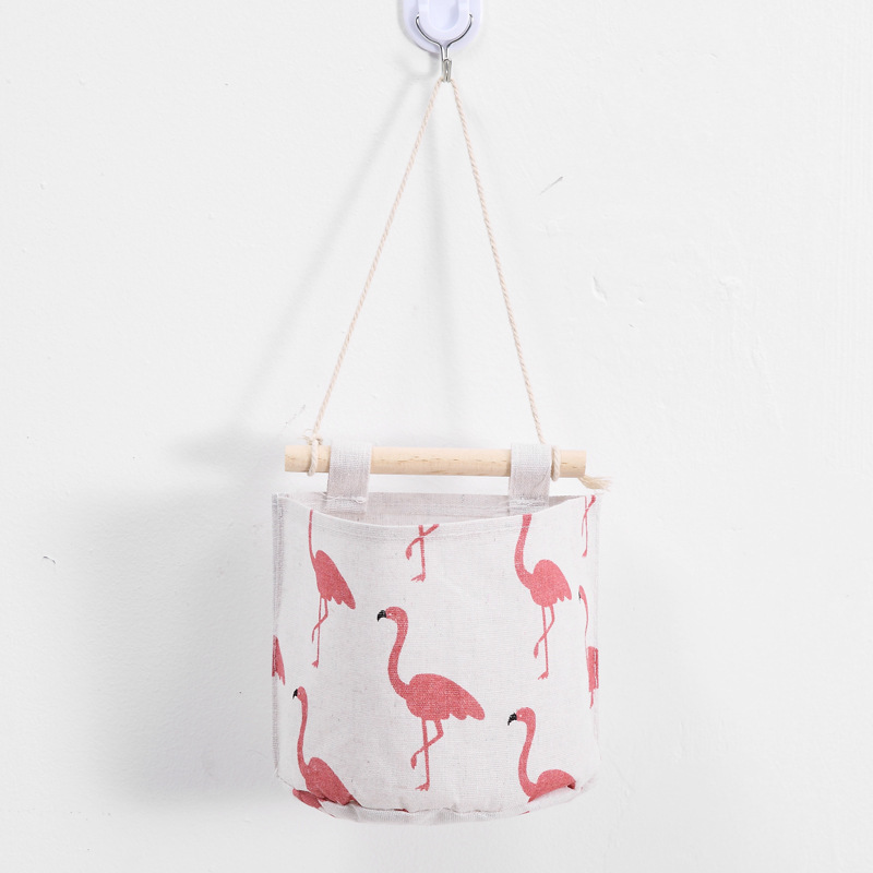 Bolsa colgante decorativa para pared o puerta – Estilo juvenil con diseño de dibujos animados