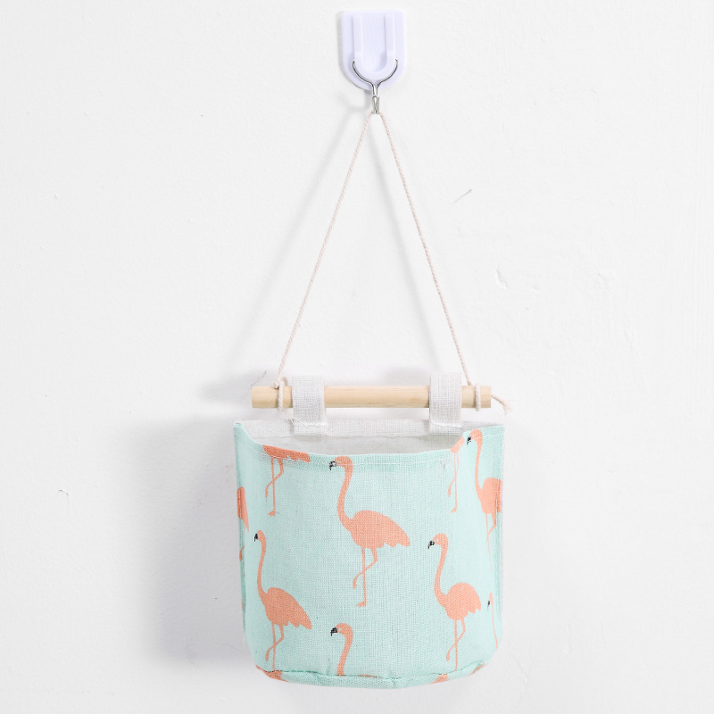 Bolsa colgante decorativa para pared o puerta – Estilo juvenil con diseño de dibujos animados