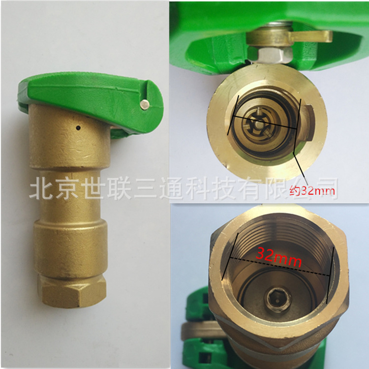 6 puntos de latón válvula de toma rápida varilla de cobre toma de agua llave de válvula de toma de agua sprinkler jardín riego