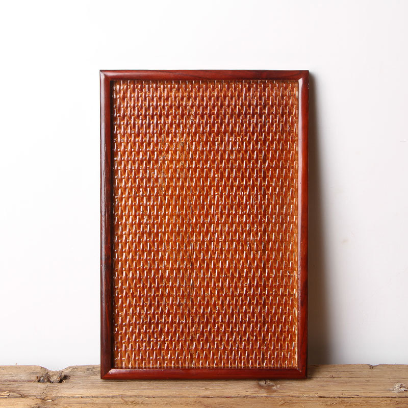 Suministro directo de fábrica restaurante placa de madera maciza placa rectangular de madera bandeja de grano de madera creativa en stock orden al por mayor