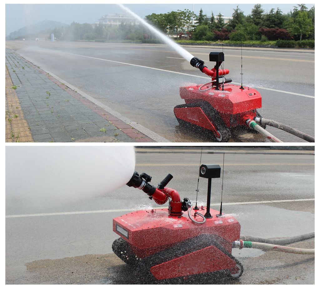 全智能履带驱动 无线遥控  消防灭火机器人 工业机器人