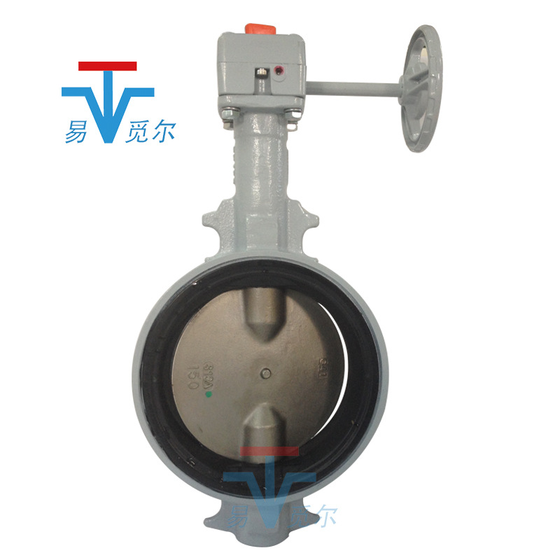 日本KITZ北泽涡轮蝶阀 球墨铸铁对夹开关阀 G-PN16DJ  DN100 2寸