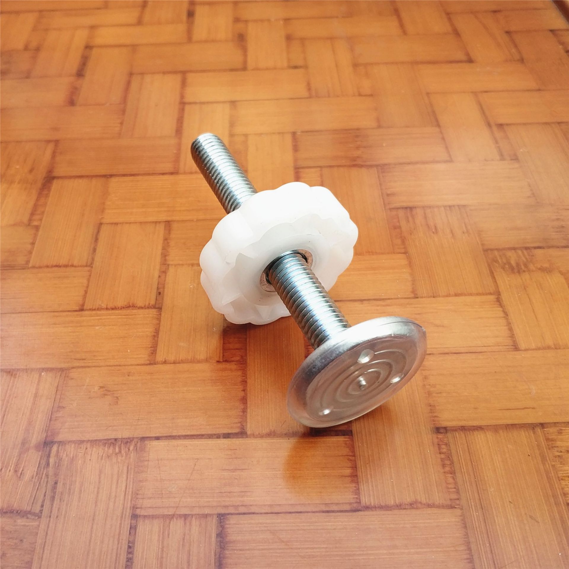 Accesorios de valla de puerta de seguridad para niños, valla Puerta de escalera y protección de ventana Barra de perforación libre tornillo de pie de fijación